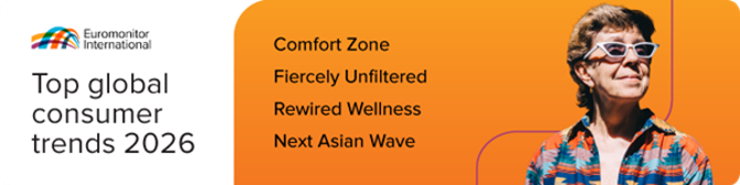 Banner showing Top Global Consumer Trends for 2026